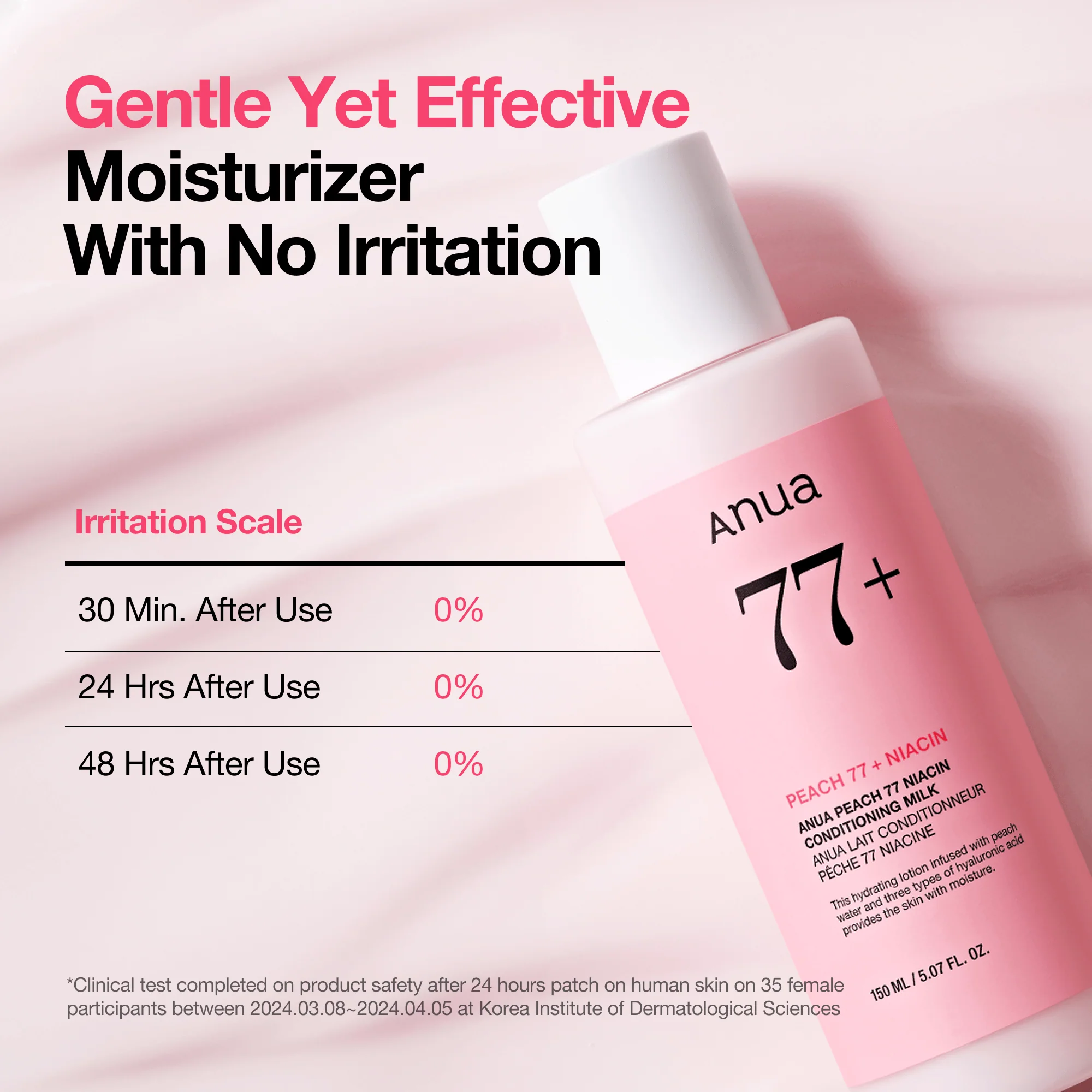 Anua Global Moisturizer Peach 77 Niacin Conditioning Milk