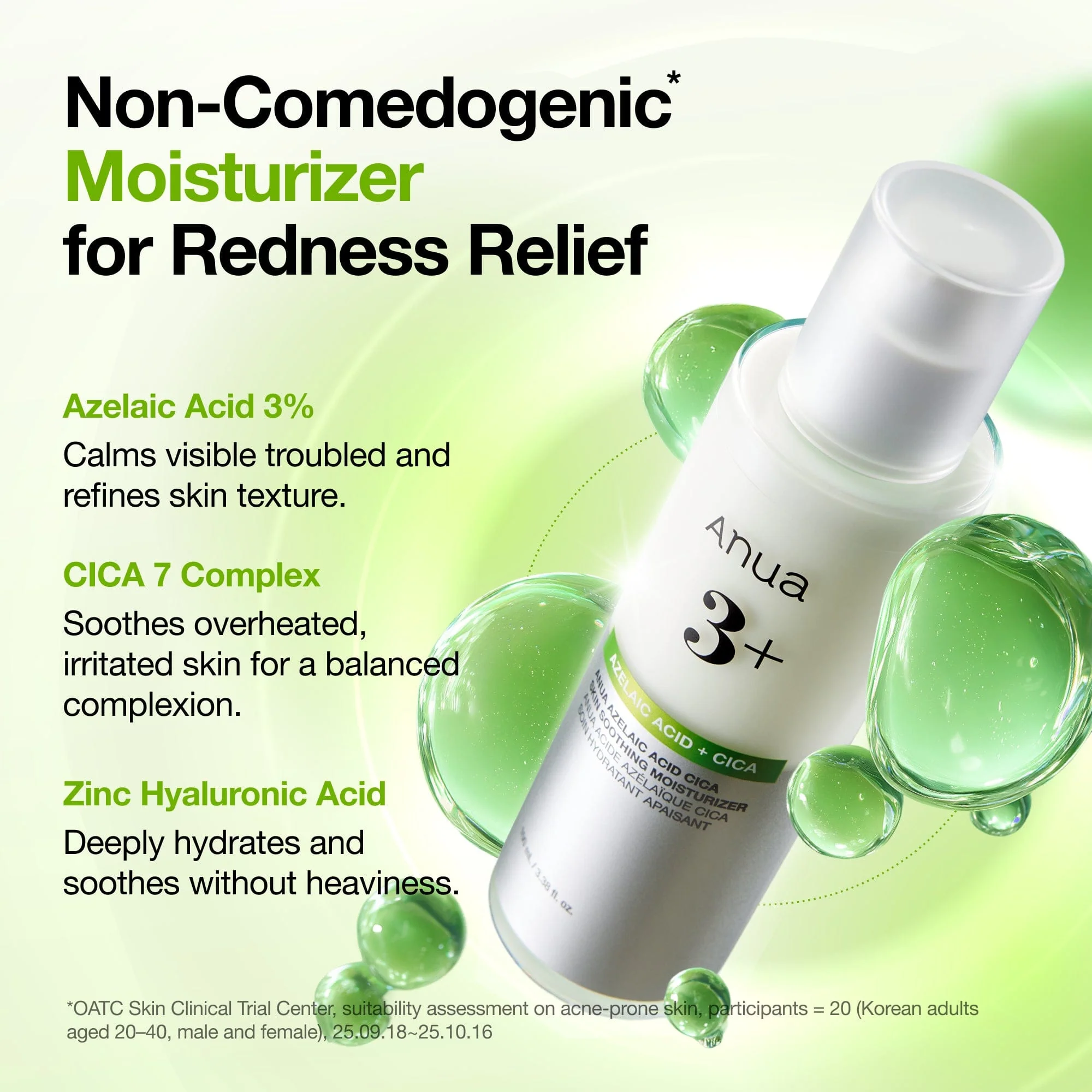 Anua US Moisturizer Azelaic Acid CICA Skin Soothing Moisturizer
