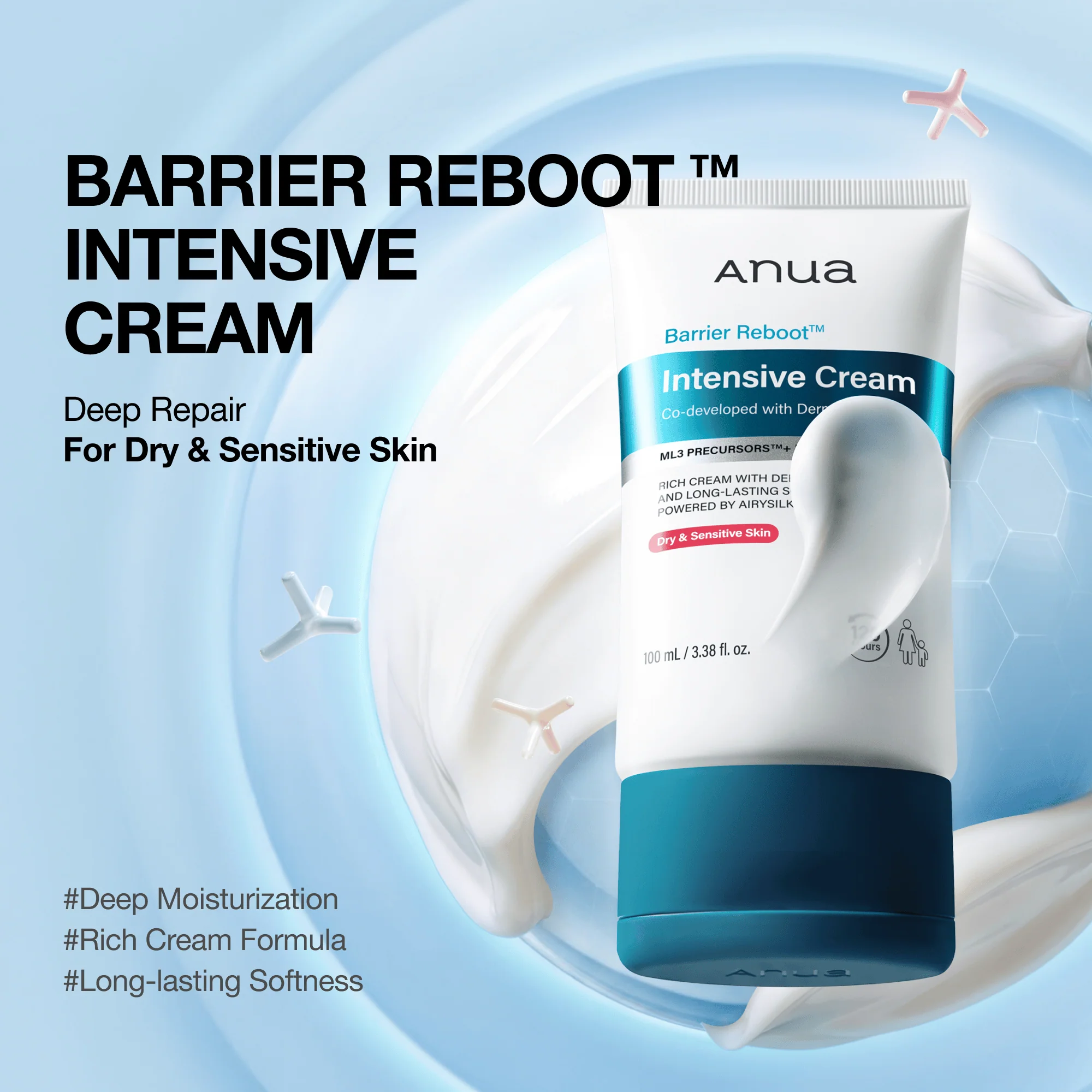Anua US Moisturizer Barrier Reboot™ Intensive Cream