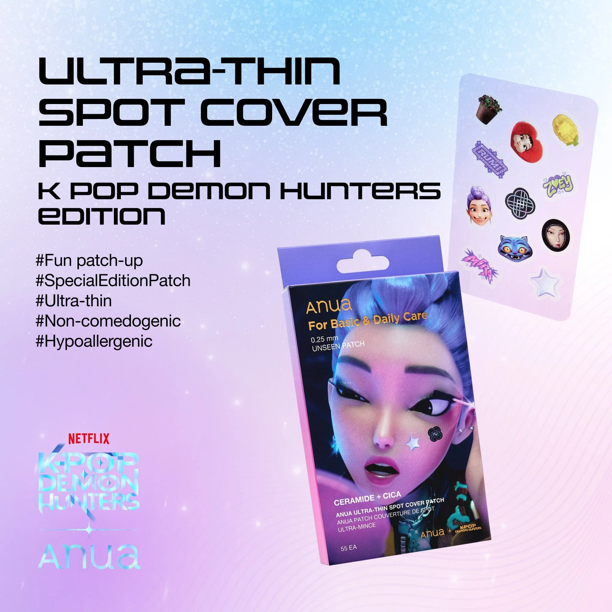 Anua US Rumi Ultra-thin Spot Cover Patch 55ea