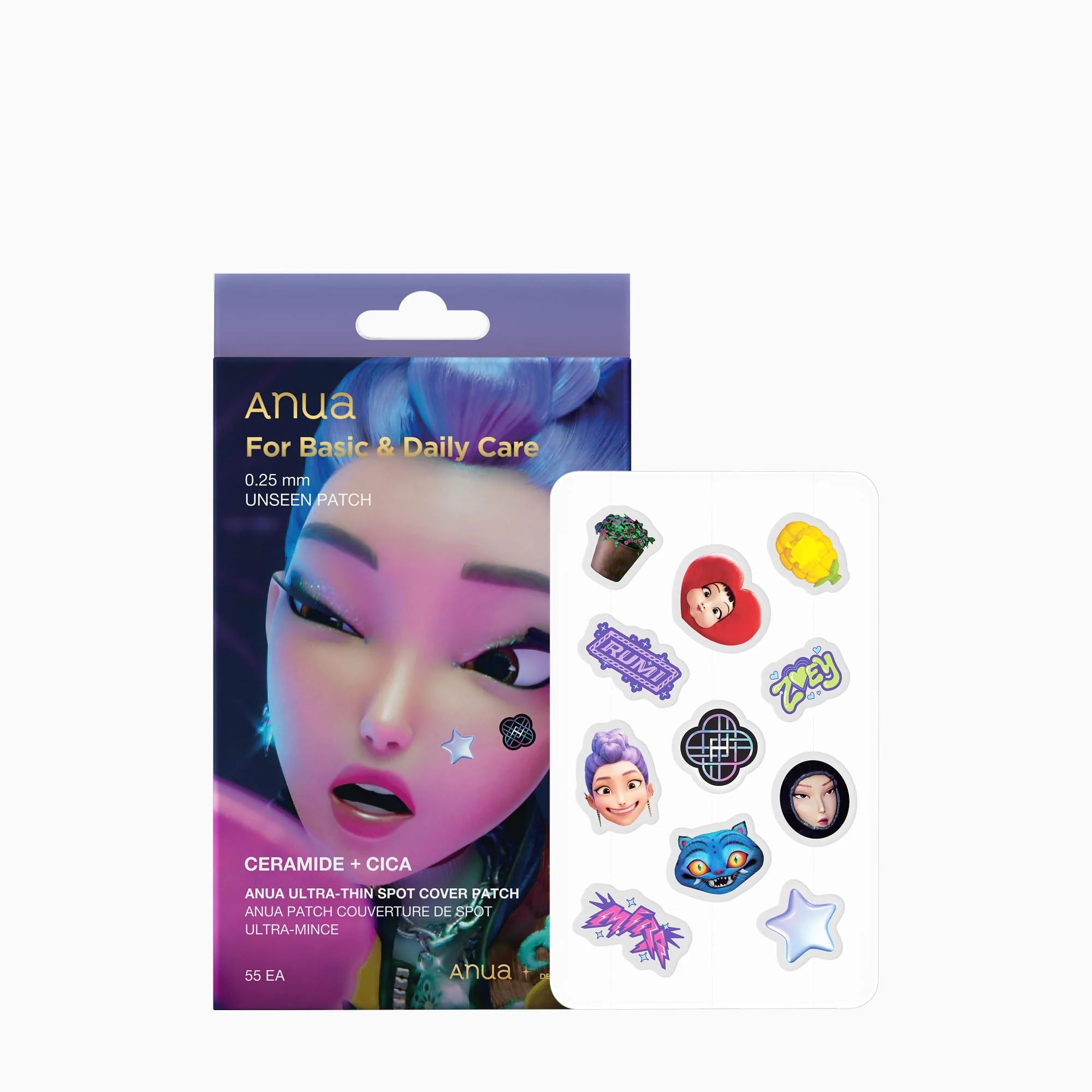 Anua US Spot Patches Rumi Ultra-thin Spot Cover Patch (55ea)