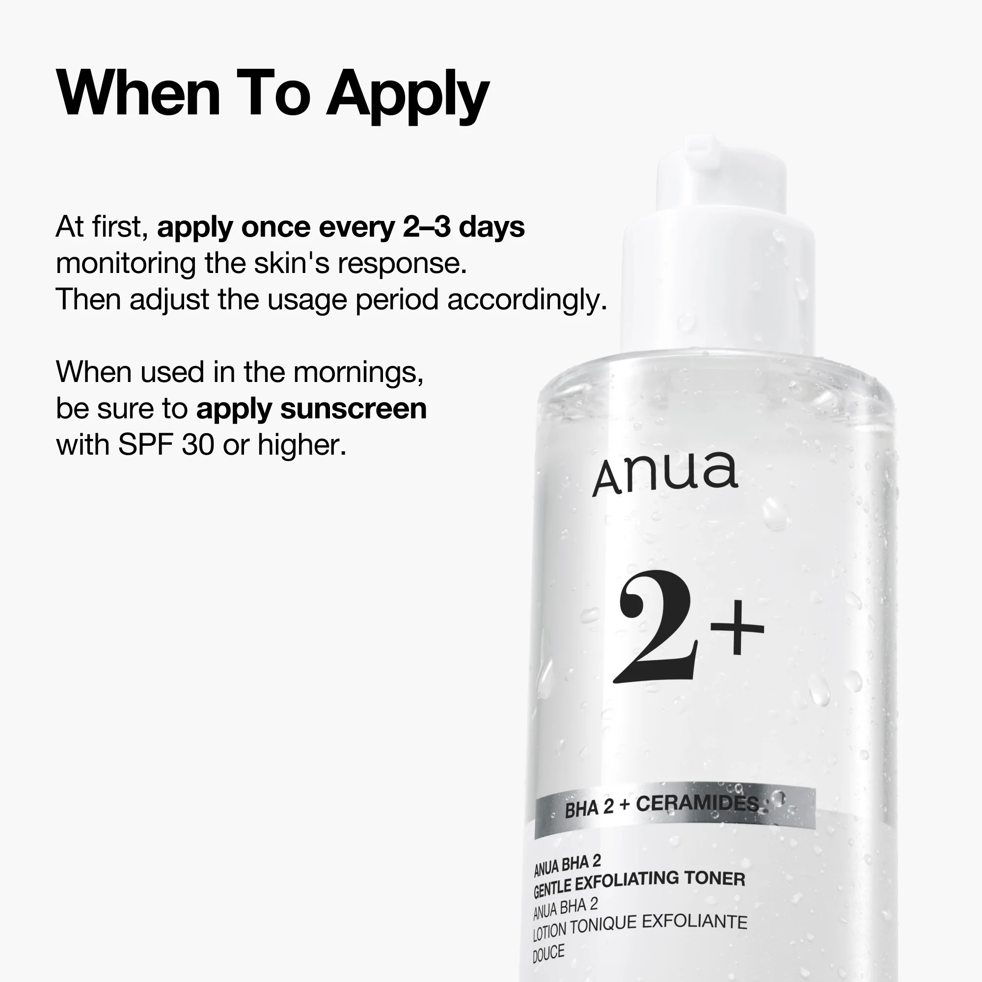 Anua US Toner 150ml BHA 2% Gentle Exfoliating Toner